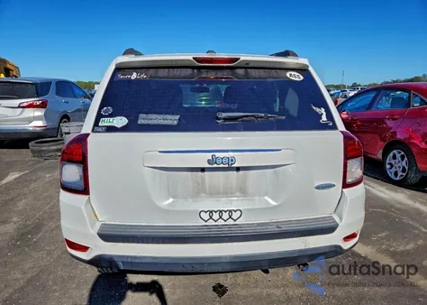 2017 Jeep Compass Latitude from USA, damaged, VIN 1C4NJCEB8HD160419